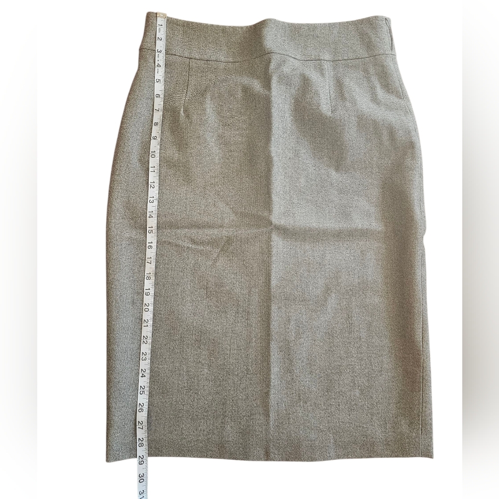 ANTONIO MELANI Gray Pencil Skirt